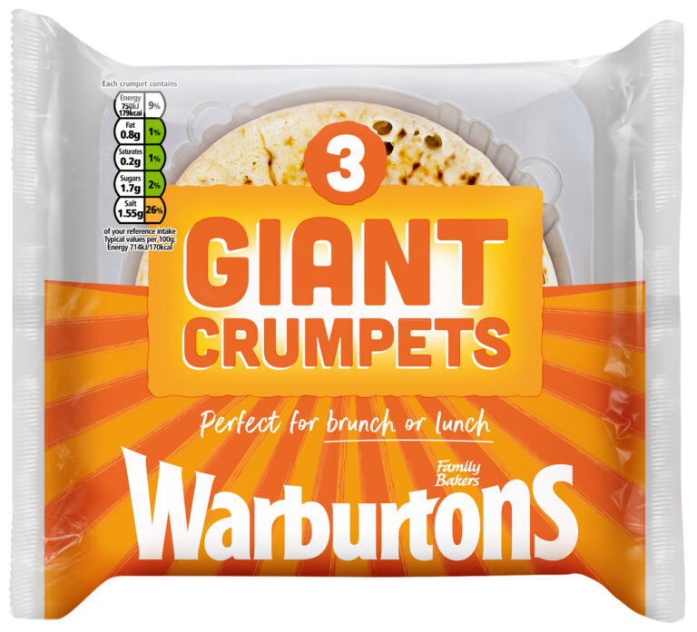 3 Giant Crumpets